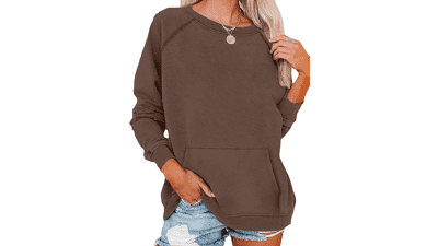 Women's Soft & Cozy Crew Neck Sweatshirt