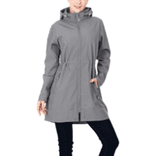 Women's Waterproof Fleece Lined Rain Jacket