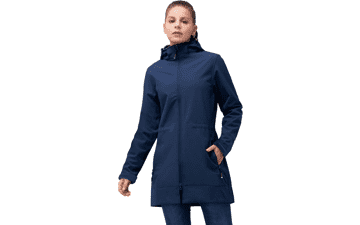 Women's Waterproof Fleece Lined Rain Jacket