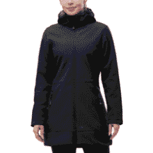 Women's Waterproof Fleece Lined Rain Jacket