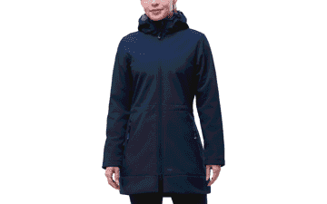 Women's Waterproof Fleece Lined Rain Jacket