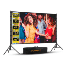200" Outdoor Projector Screen with Stand