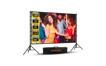 200" Outdoor Projector Screen with Stand