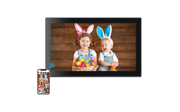 21.5" Frameo Digital Photo Frame: 32GB WiFi, 1080P IPS Touch Screen