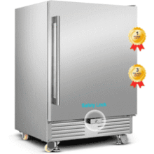 24" Outdoor Beverage Fridge - 180 Can Capacity