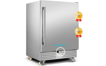 24" Outdoor Beverage Fridge - 180 Can Capacity
