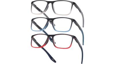 6-Pack Blue Light Blocking Reading Glasses