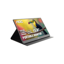 AOC 16T20 Portable Monitor: 15.6" FHD USB-C, HDMI - Perfect for Travel