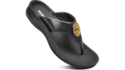 Aerothotic Arch Support Flip Flops: Women's Summer Comfort