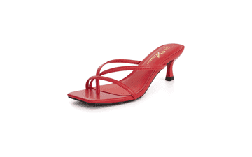 Athlefit Women's Strappy Low Heel Flip Flops