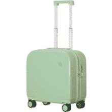 Avocado Green Carry-On Luggage: Hardshell Spinner Suitcase with TSA Lock