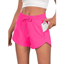 BMJL Women's High Waisted Running Shorts