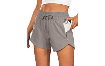 BMJL Women's High Waisted Running Shorts - Workout & Gym Shorts