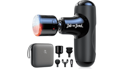 BOB and Brad Mini Massage Gun: Deep Tissue Relief On-the-Go