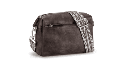 BOSTANTEN Small Leather Crossbody Bag for Women