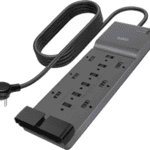 Belkin 12-Outlet Surge Protector Power Strip - 8ft Cord