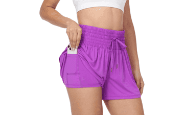 Blaosn Women's Flowy Athletic Shorts - Workout & Running Skort