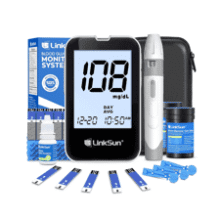 Blood Glucose Monitor Kit: Accurate, Complete, & Portable