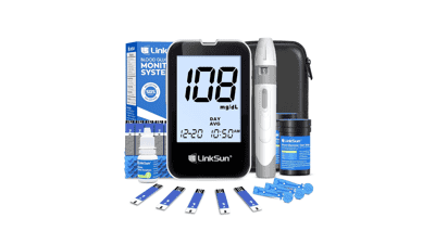 Blood Glucose Monitor Kit: Accurate, Complete, & Portable