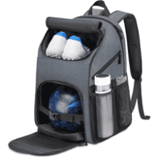 Bosynoy Bowling Backpack - Single Ball Bag with Shoe Compartment