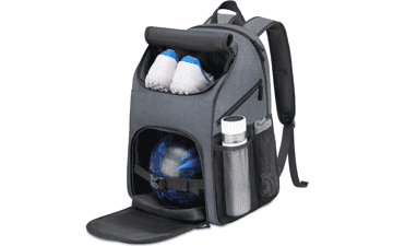 Bosynoy Bowling Backpack - Single Ball Bag with Shoe Compartment