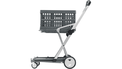 CLAX Original Collapsible Shopping Cart - Grey