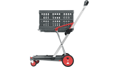 CLAX Original Collapsible Shopping Cart - Red