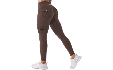 CoreFlex Cargo Leggings - Scrunch Butt Lift - Yoga Gym Pants