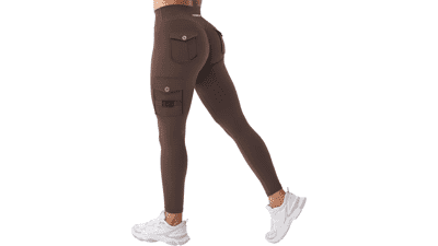 CoreFlex Cargo Leggings - Scrunch Butt Lift - Yoga Gym Pants