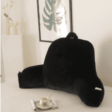 Cozy Reading Pillow with Armrests - Perfect for Bed & Couch