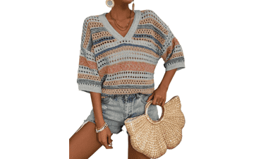 Crochet Knit Beach Top