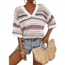 Crochet Knit Beach Top