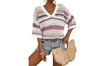 Crochet Knit Beach Top