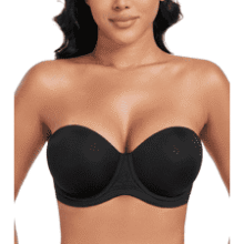 DotVol Strapless Bra: Full Figure Support & Comfort