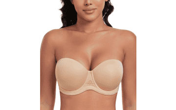 DotVol Strapless Bra: Full Figure Support & Comfort