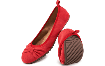 Ecetana Women's Bowknot Ballet Flats