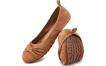 Ecetana Women's Bowknot Ballet Flats