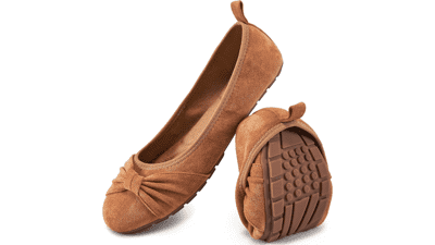 Ecetana Women's Bowknot Ballet Flats