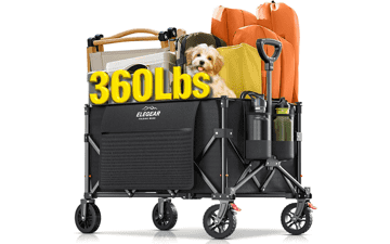 Elegear Foldable Wagon Cart - Heavy Duty & All-Terrain