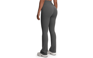 Flare Leggings: High Waisted Tummy Control Yoga Pants