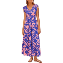 Flowy Maxi Dress - Summer Beach Sundress
