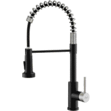 GIMILI Kitchen Faucet: Pull Down Sprayer, Farmhouse Style