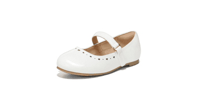 Girls Ballet Flats: Non-Slip Mary Janes for Party & Play