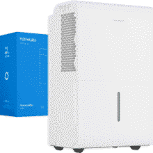 HOmeLabs 50-Pint Smart Dehumidifier: Powerful Humidity Control