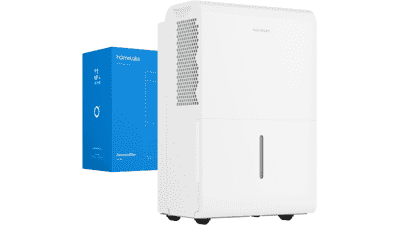 HOmeLabs 50-Pint Smart Dehumidifier: Powerful Humidity Control