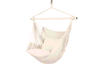 Highwild Beige Hammock Chair: 500 Lbs Capacity