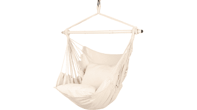 Highwild Beige Hammock Chair: 500 Lbs Capacity