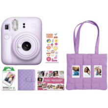 Instax Mini 12 Holiday Bundle - Lilac Purple