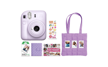 Instax Mini 12 Holiday Bundle - Lilac Purple