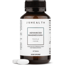 JSHealth Advanced Magnesium: Muscle Relaxation & Sleep Support